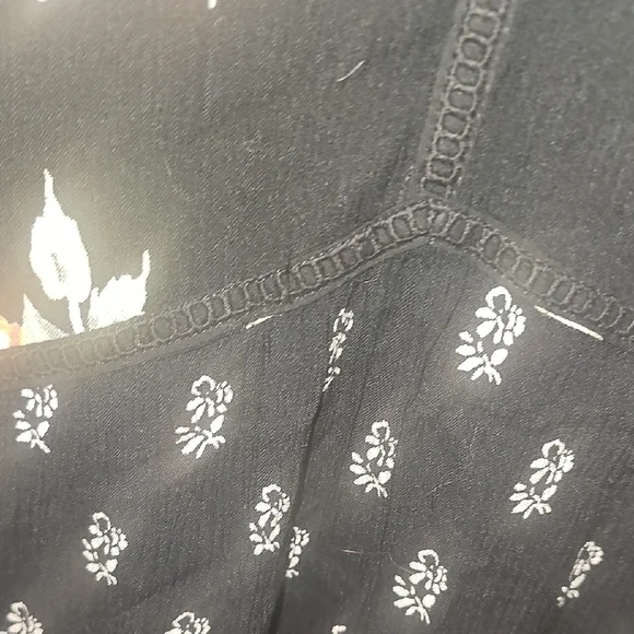 Bila NWOT Multicolor Floral Flowy Sleeveless Dress Size Xlarge - Picture 6 of 8